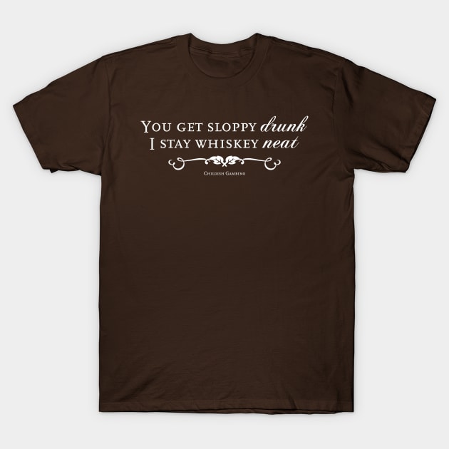 Gambino Quotable T-Shirt by bobbuel